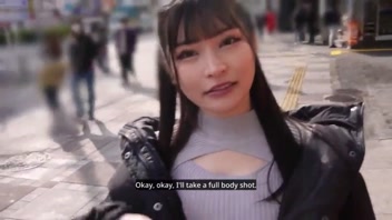 [Eng Dub] Busty Masochist GF's First POV Creampie with Sadistic BF! Idol Dreams!