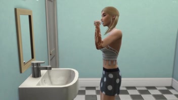 Horny Old Man Seduces Naked Step-Daughter in Bed!