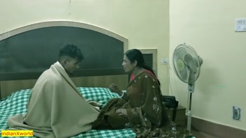 Steamy Indian Stepmom & Teen Son Rough Romance! Clear Audio