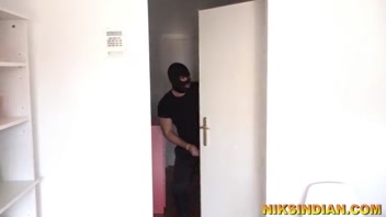 Sexy Cop Busts Panty Thief & Gets Naughty!