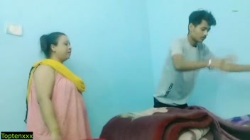 Hot Bengali Aunty's Secret Affair with Young Maid! Desi XXX