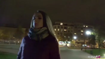 GERMAN SCOUT - Skinny Teen Veronica's Wild Anal Casting!