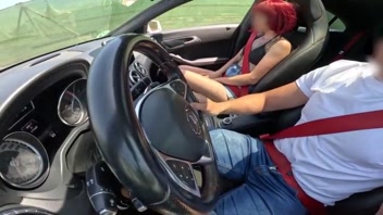 Hot Stranger Sucked Me Off in Public Car Ride!